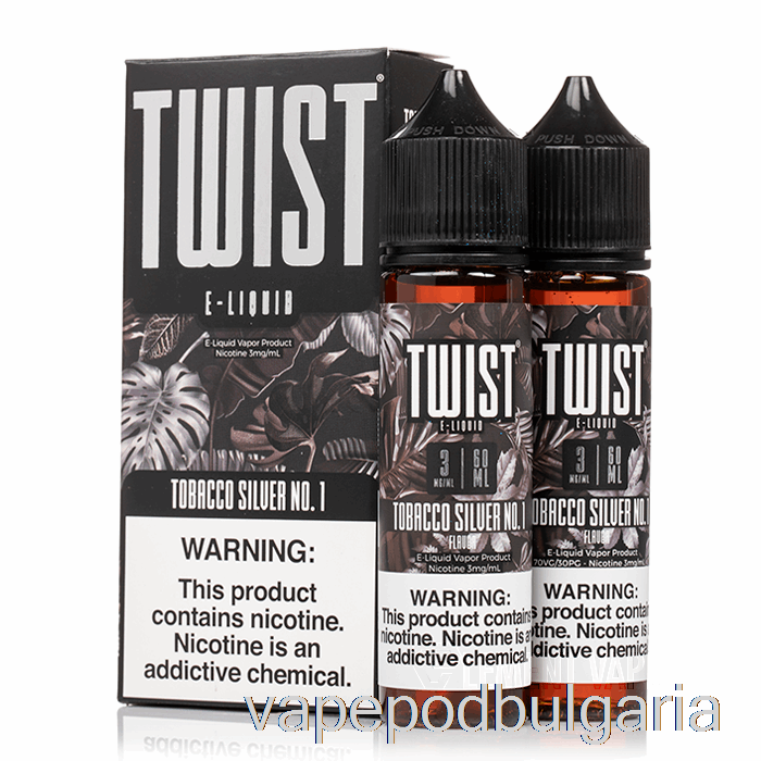 Vape Течности тютюн сребро бр. 1 - Twist е-течност - 120мл 6мг